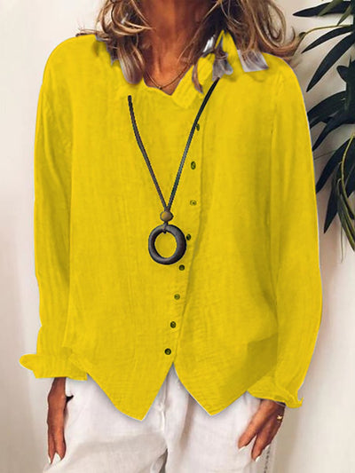 Dames T Shirt - Lässig Lang und Relaxed Fit