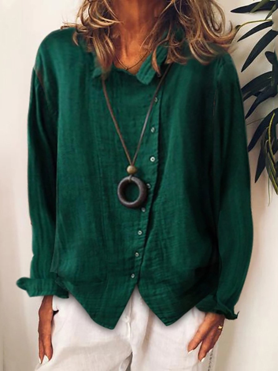 Dames T Shirt - Lässig Lang und Relaxed Fit