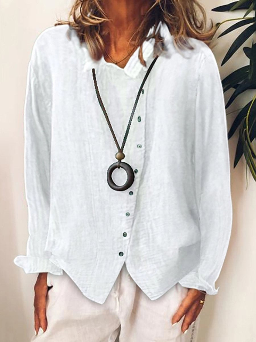 Dames T Shirt - Lässig Lang und Relaxed Fit
