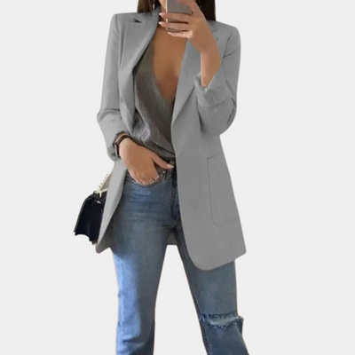 Bella Long Blazer Damen - Feminin Stylische Kleidung