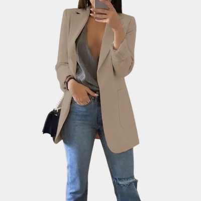 Bella Long Blazer Damen - Feminin Stylische Kleidung