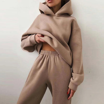 Casual Vintage Oversized Trainings- & Jogginganzug für Damen | Perfekt für lässige Tage