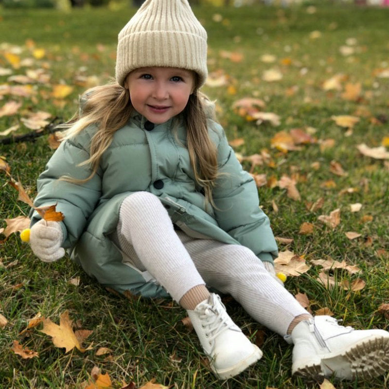 Warme Winter Parka Jacke für Kinder