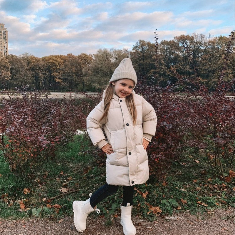 Warme Winter Parka Jacke für Kinder