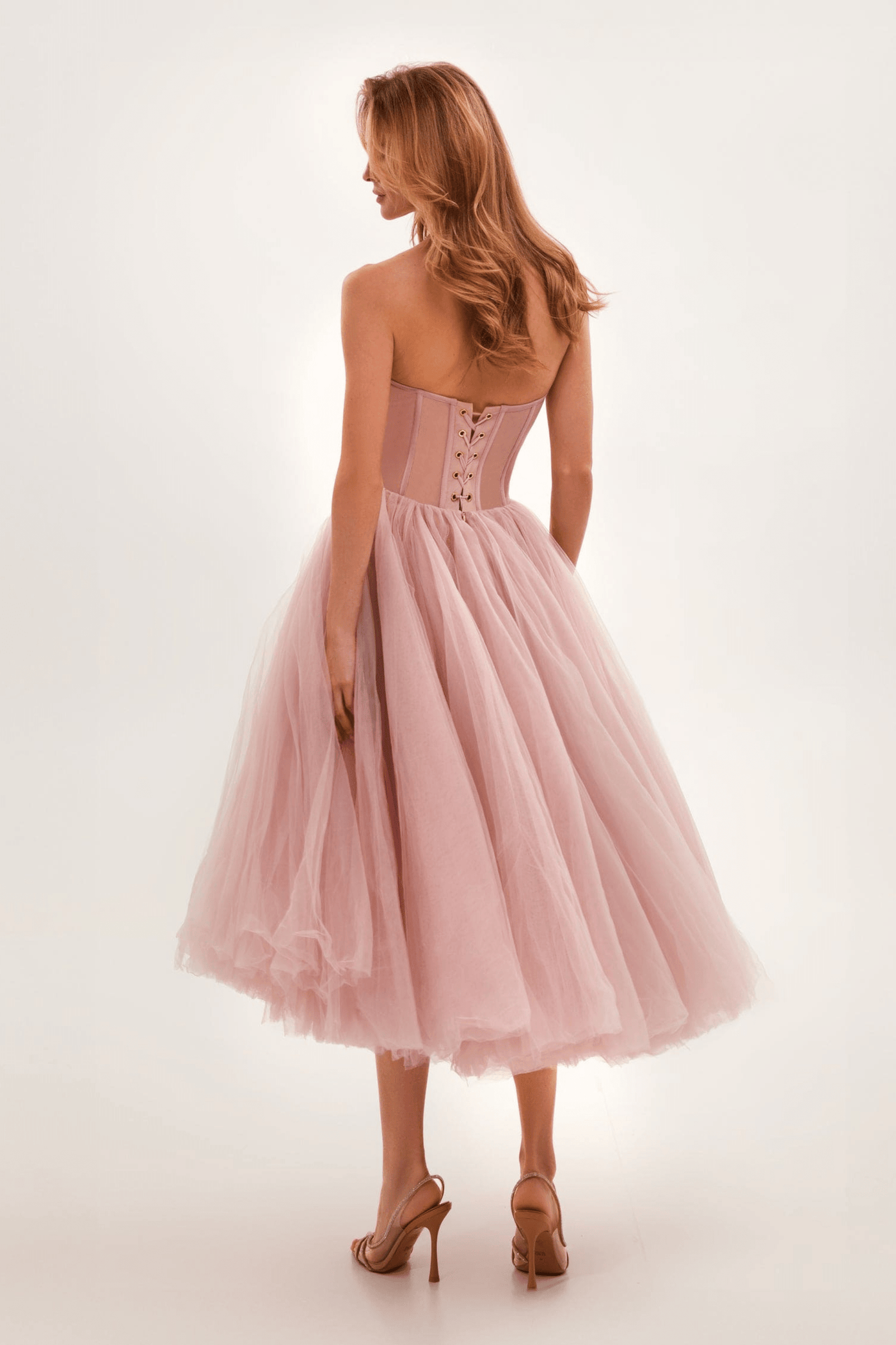 Schwarzes Bustierkleid | Tüll | Dramatisch und Elegant