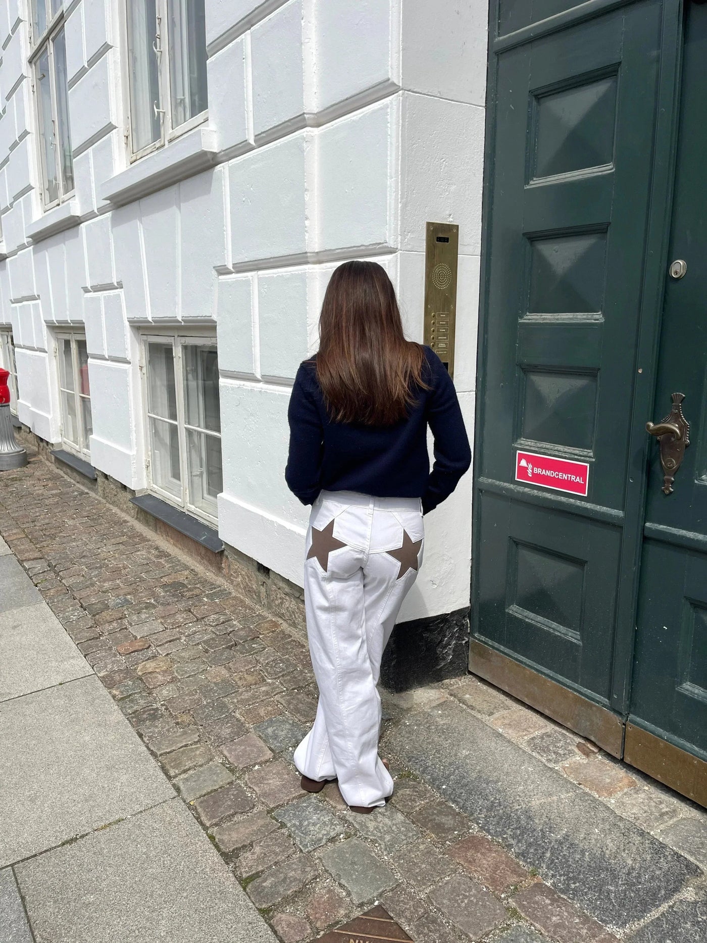 Baggy Jeans mit Sternchen | Hohe Taille | Streetwear und Original