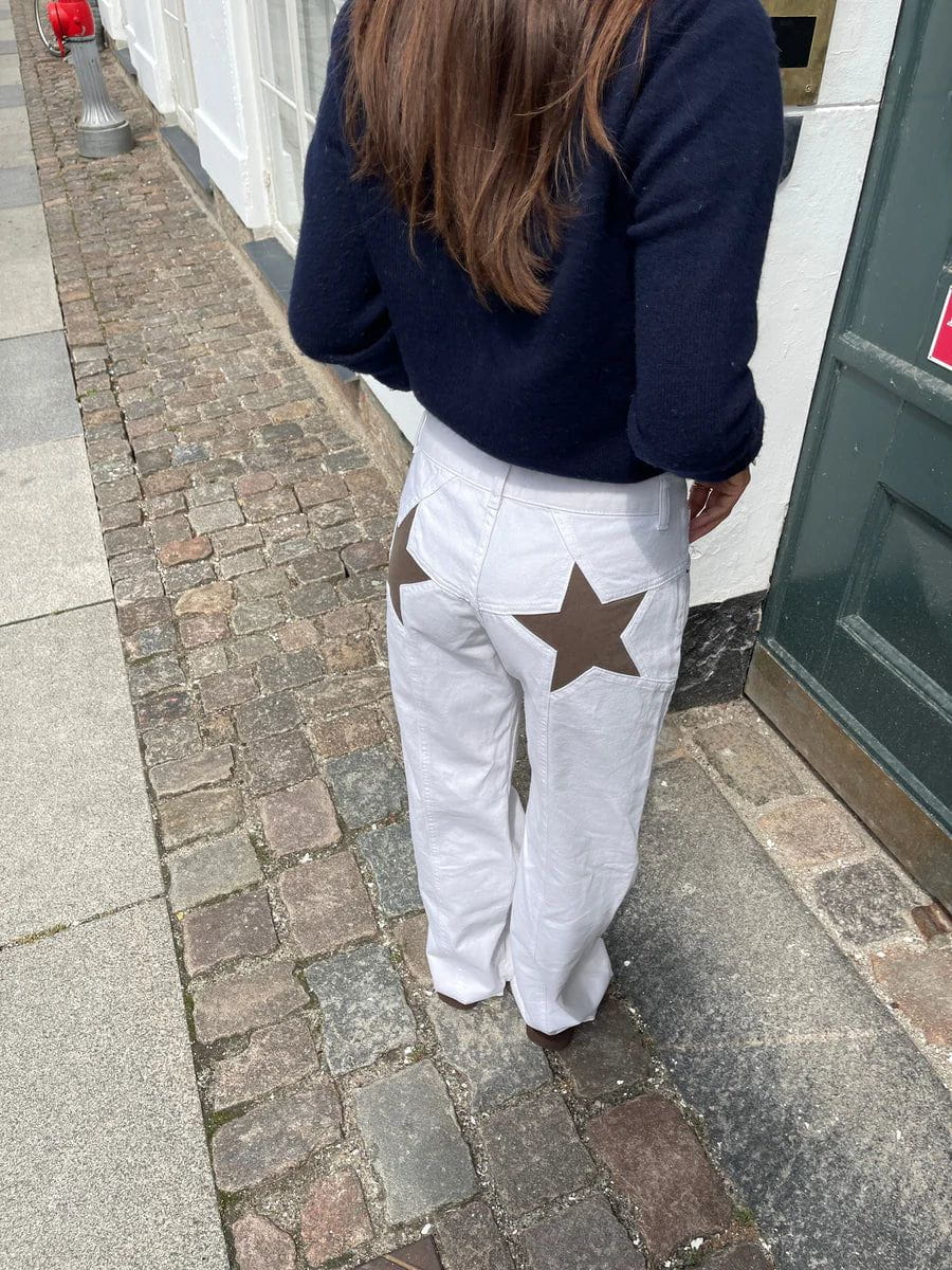 Baggy Jeans mit Sternchen | Hohe Taille | Streetwear und Original