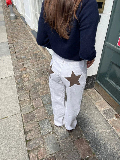 Baggy Jeans mit Sternchen | Hohe Taille | Streetwear und Original
