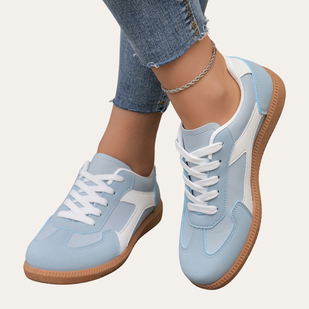 Damen Ορθοπεδικά Δερμάτινα Sneakers – Άνετα Παπούτσια Αναψυχής με Εσωτερικό Πέλμα, Μαλακή Σόλα & Εργονομική Εφαρμογή