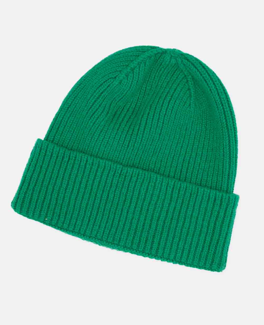 Kaschmir Mütze "Lille" Emerald