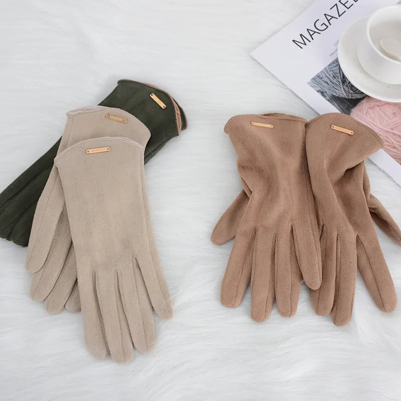 Gants en daim classiques et polyvalents