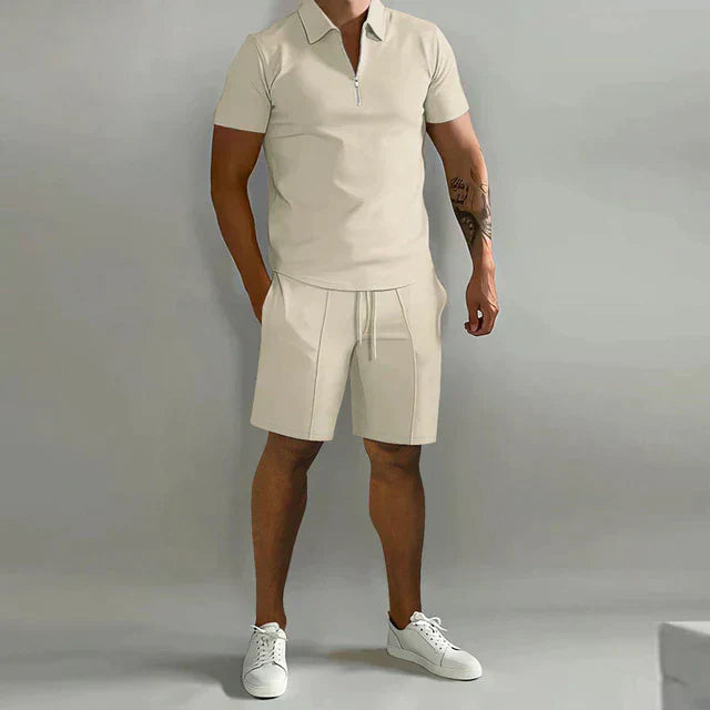 Luxurious Polo and Shorts Summer Set for Men | Elegant, Stylish & Comfortable