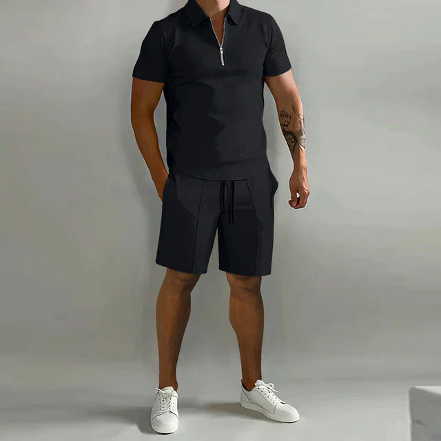 Luxurious Polo and Shorts Summer Set for Men | Elegant, Stylish & Comfortable