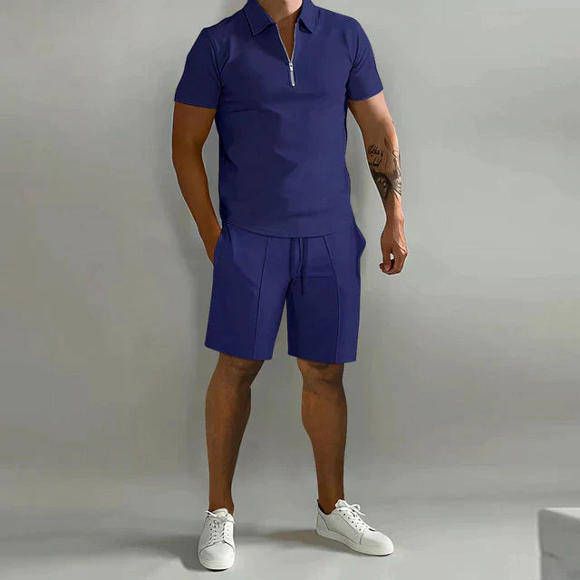 Luxurious Polo and Shorts Summer Set for Men | Elegant, Stylish & Comfortable