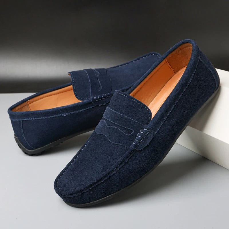 LE DREUX LOAFERS AUS WILDLEDER