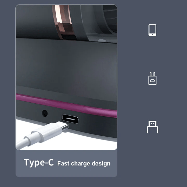 Schnurloser Mini-Handstaubsauger - Leistungsstarke 10000Pa Saugkraft & USB aufladbar