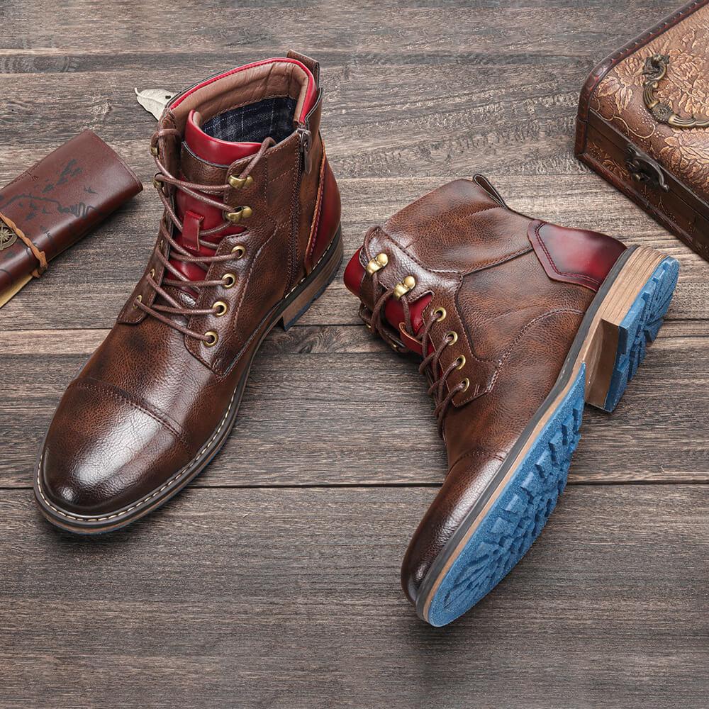 Ellis | Handmade Oxford Boots Made of High-Quality Leather