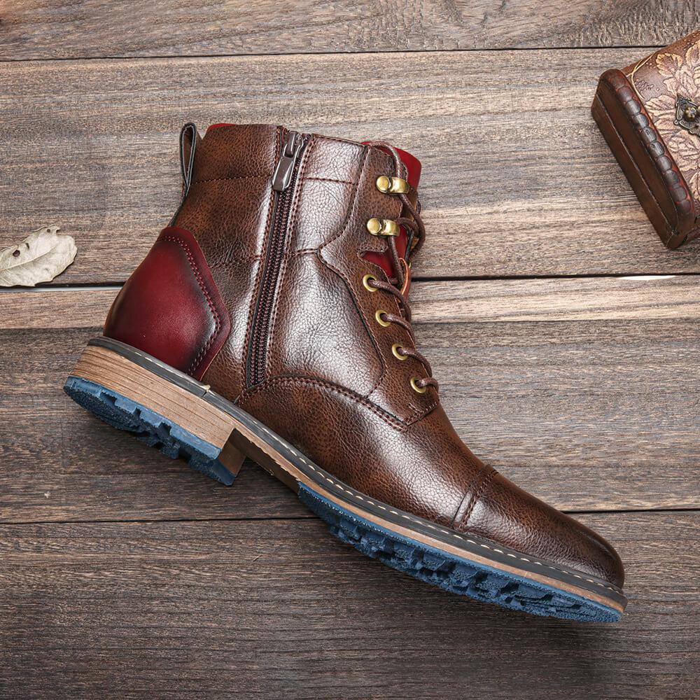 Ellis | Handmade Oxford Boots Made of High-Quality Leather