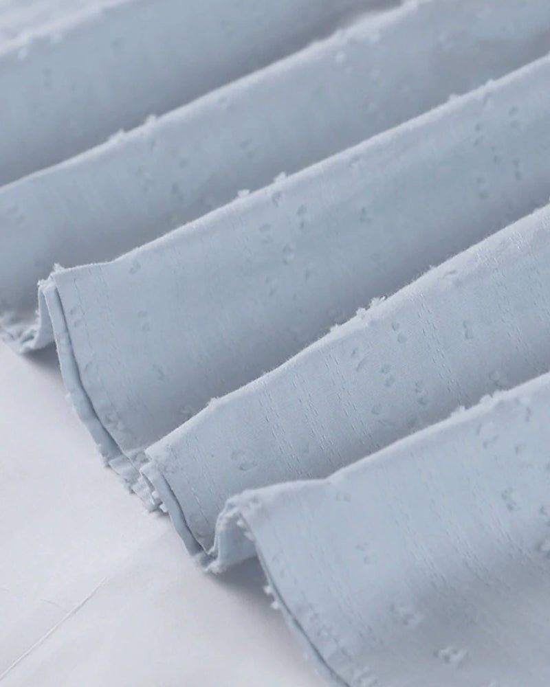 Abito a fascia per donna - scollo a V - maniche a tre quarti - materiale leggero e traspirante