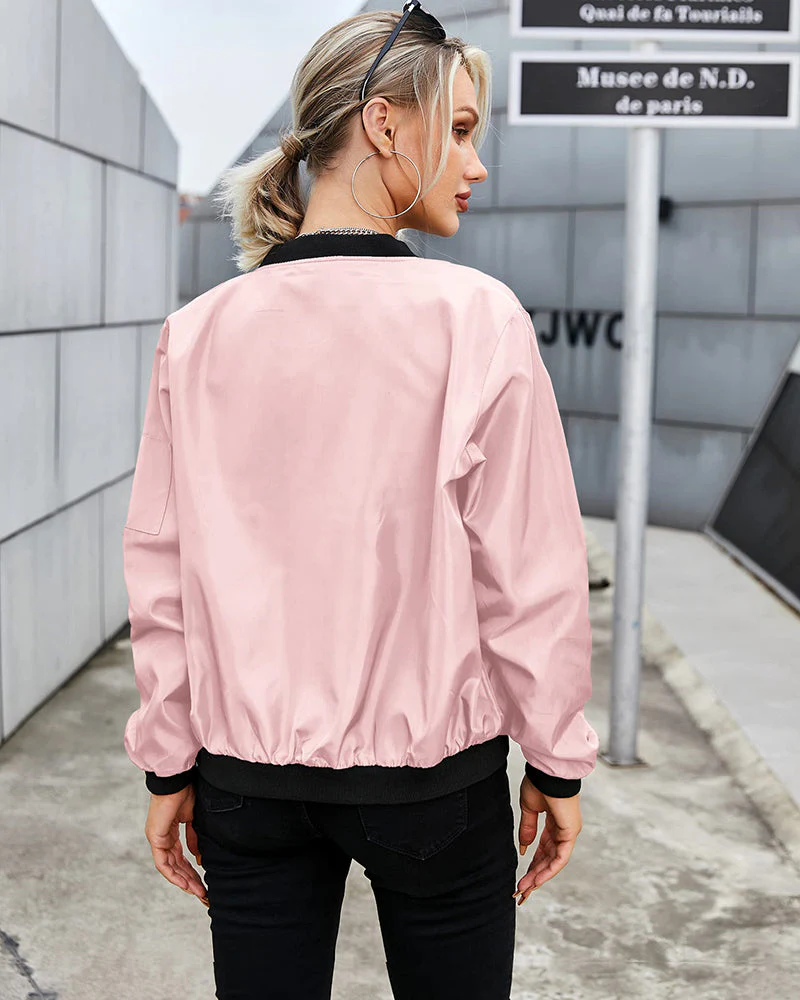 Nina - Bomberjacke mit Reißverschluss