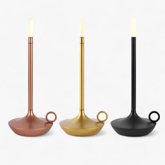 Lámpara de mesa portátil LumaAura