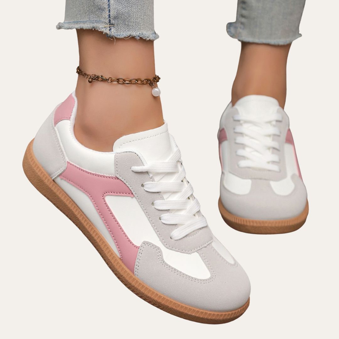 Damen Ορθοπεδικά Δερμάτινα Sneakers – Άνετα Παπούτσια Αναψυχής με Εσωτερικό Πέλμα, Μαλακή Σόλα & Εργονομική Εφαρμογή