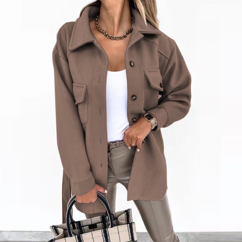 Boridashop| Modische Hemdjacke