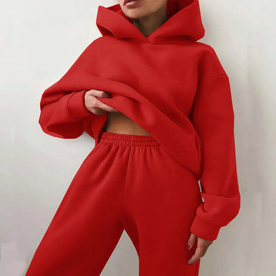 Casual Vintage Oversized Trainings- & Jogginganzug für Damen | Perfekt für lässige Tage