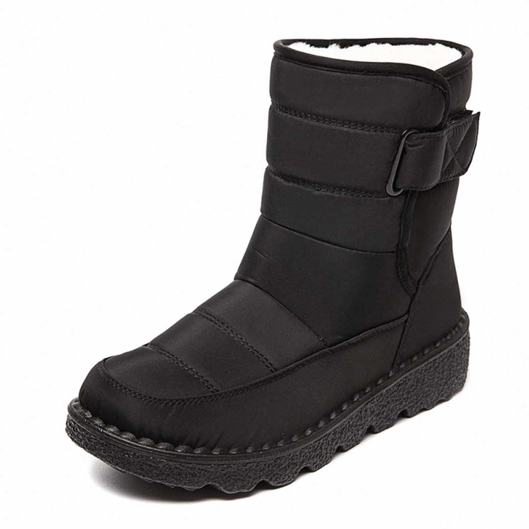 Wasserdichte und rutschfeste Damen Schneestiefel - Warme Winterstiefel für Schnee und Regen