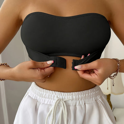 Naomi | Sportlicher nahtloser Anti-Rutsch-Bandeau-BH – Komfort & Stil