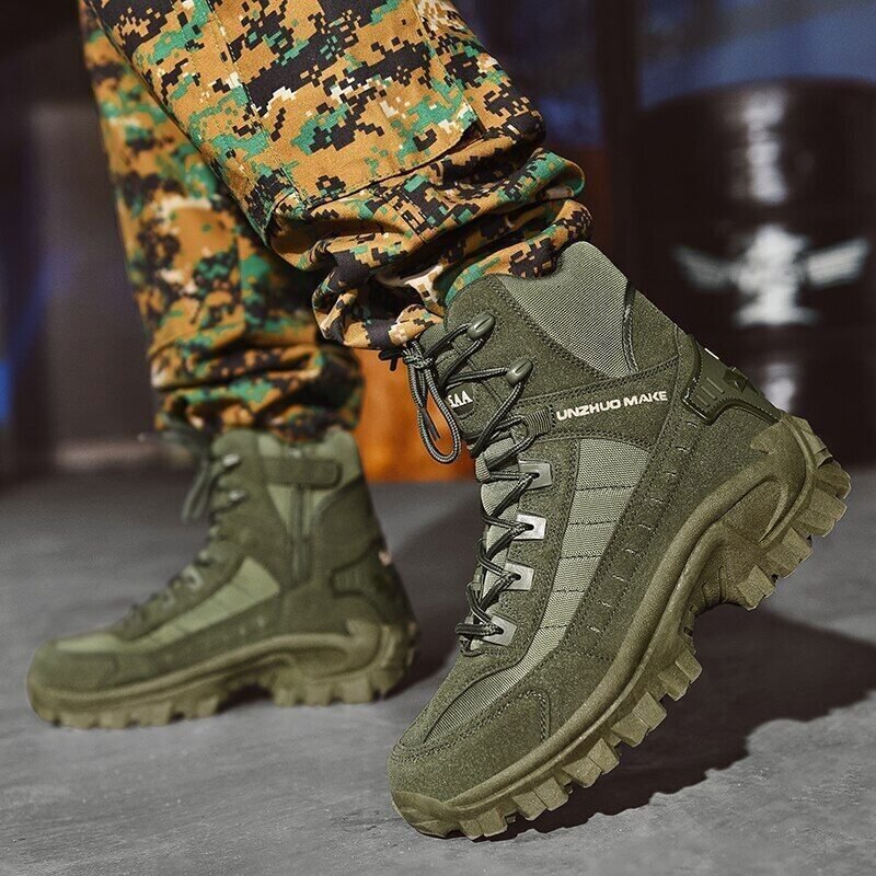 Wasserdichte und pannensichere Militärstiefel für den Außeneinsatz