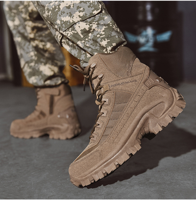 Wasserdichte und pannensichere Militärstiefel für den Außeneinsatz