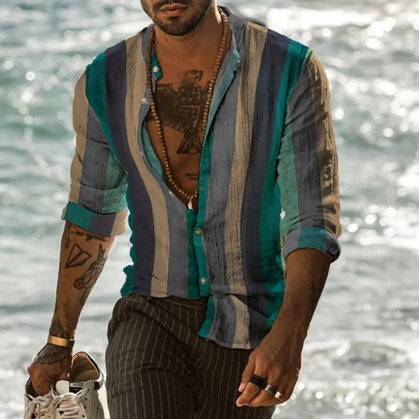 Camicia da spiaggia alla moda per l'estate - Ermin