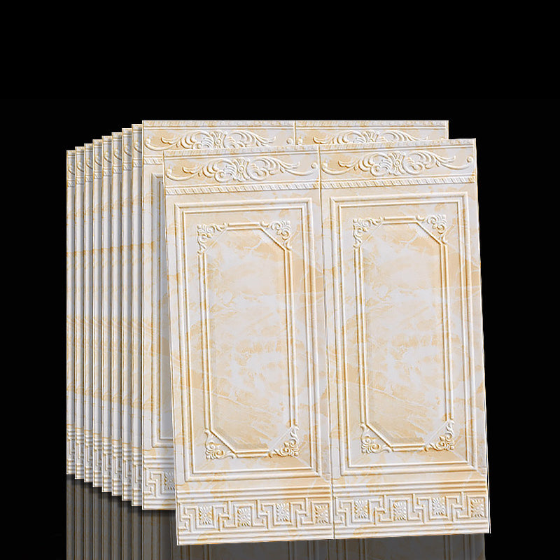 Paneles de pared de vinilo 3D despegables y adhesivos