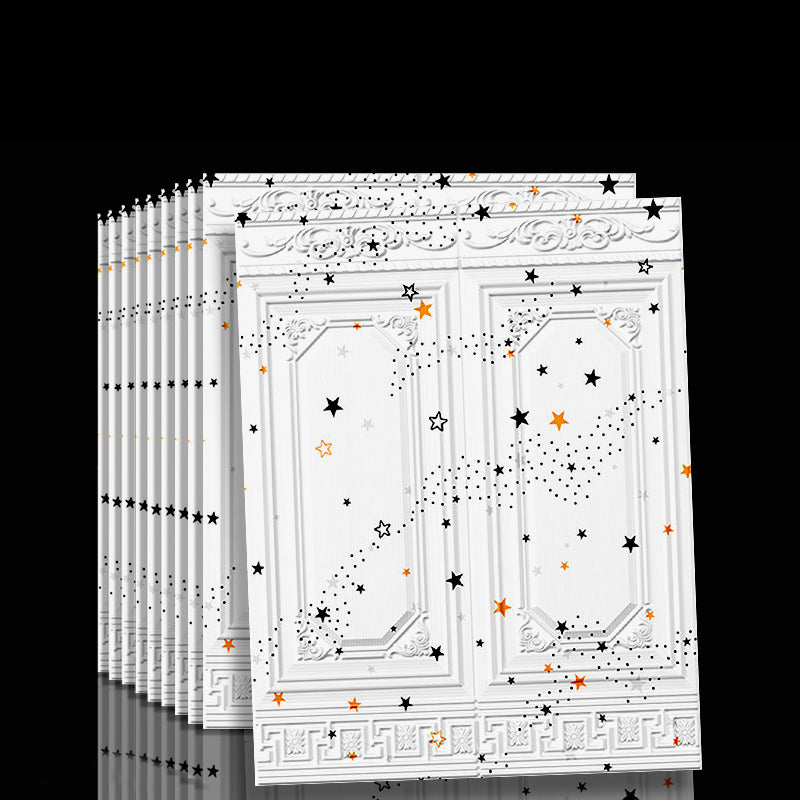 Paneles de pared de vinilo 3D despegables y adhesivos