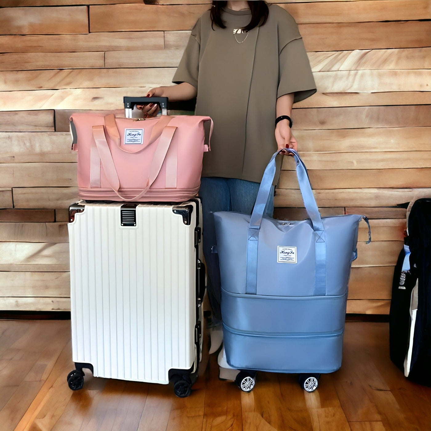 VoyagerFold multifunktionale faltbare Reisetasche