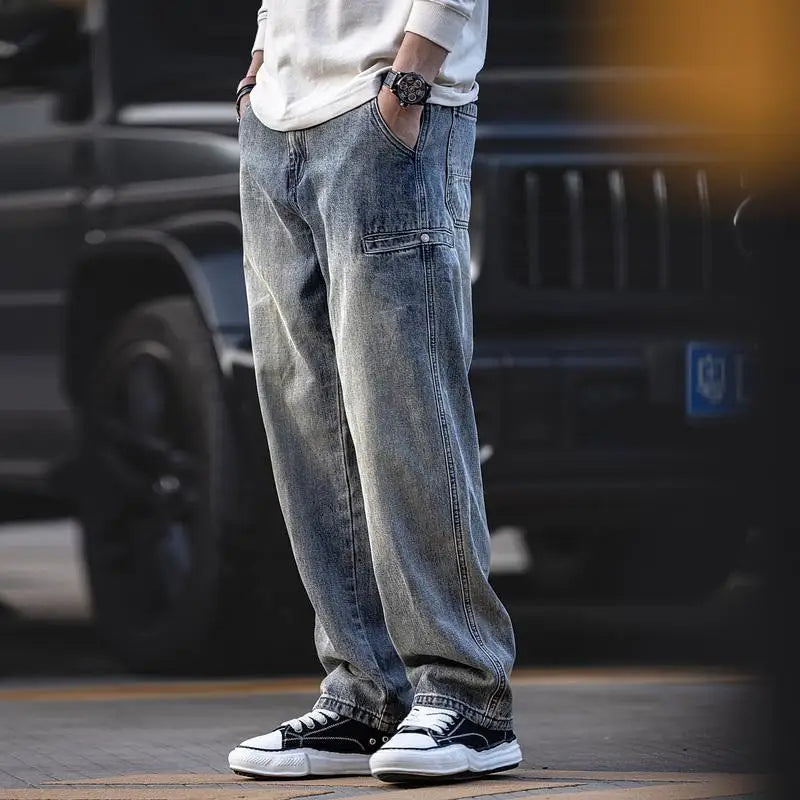 Trendige gewaschene Sommerjeans für Männer - Markust
