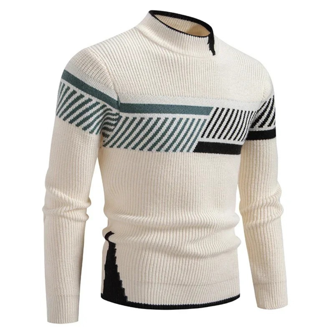 Victor | Geometrischer Pullover für Männer