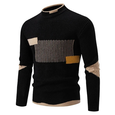 Victor | Geometrischer Pullover für Männer