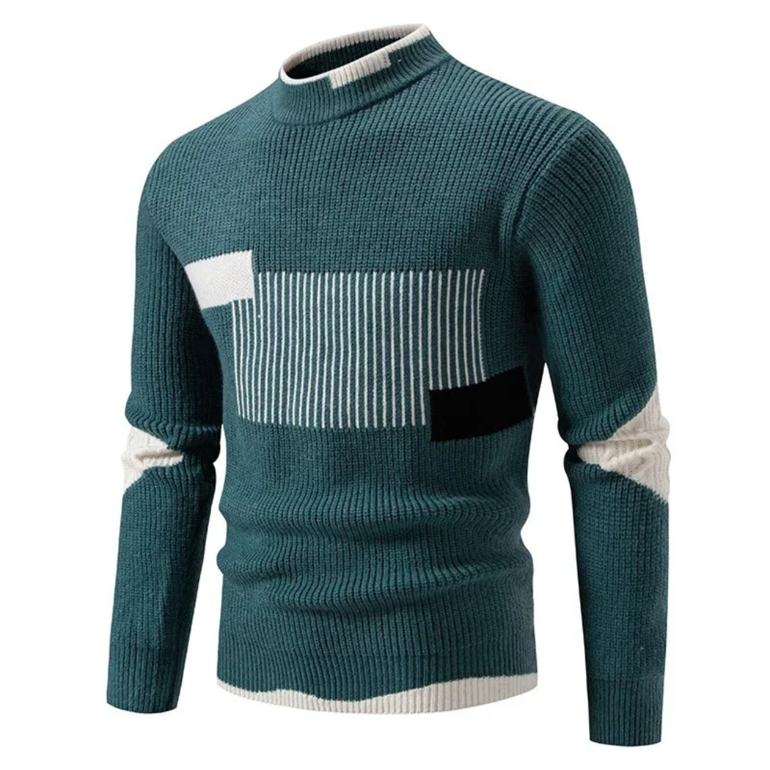 Victor | Geometrischer Pullover für Männer