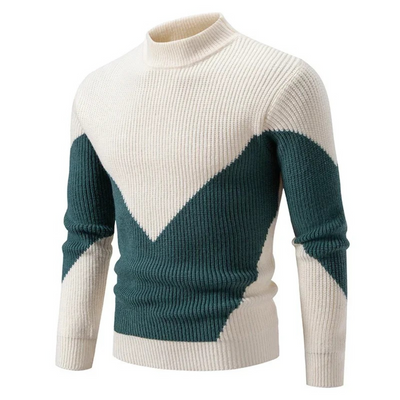 Victor | Geometrischer Pullover für Männer