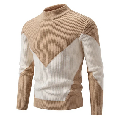 Victor | Geometrischer Pullover für Männer