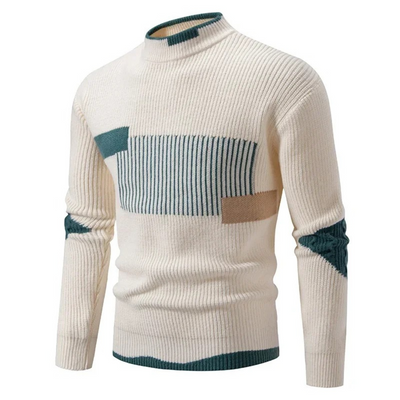 Victor | Geometrischer Pullover für Männer