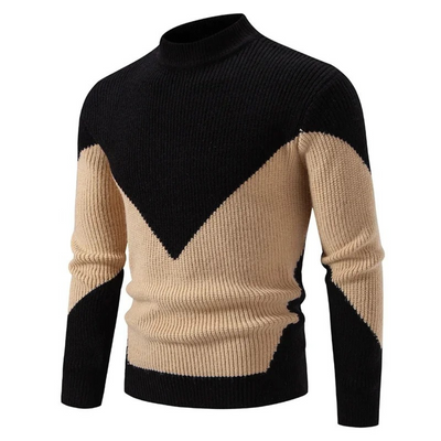 Victor | Geometrischer Pullover für Männer