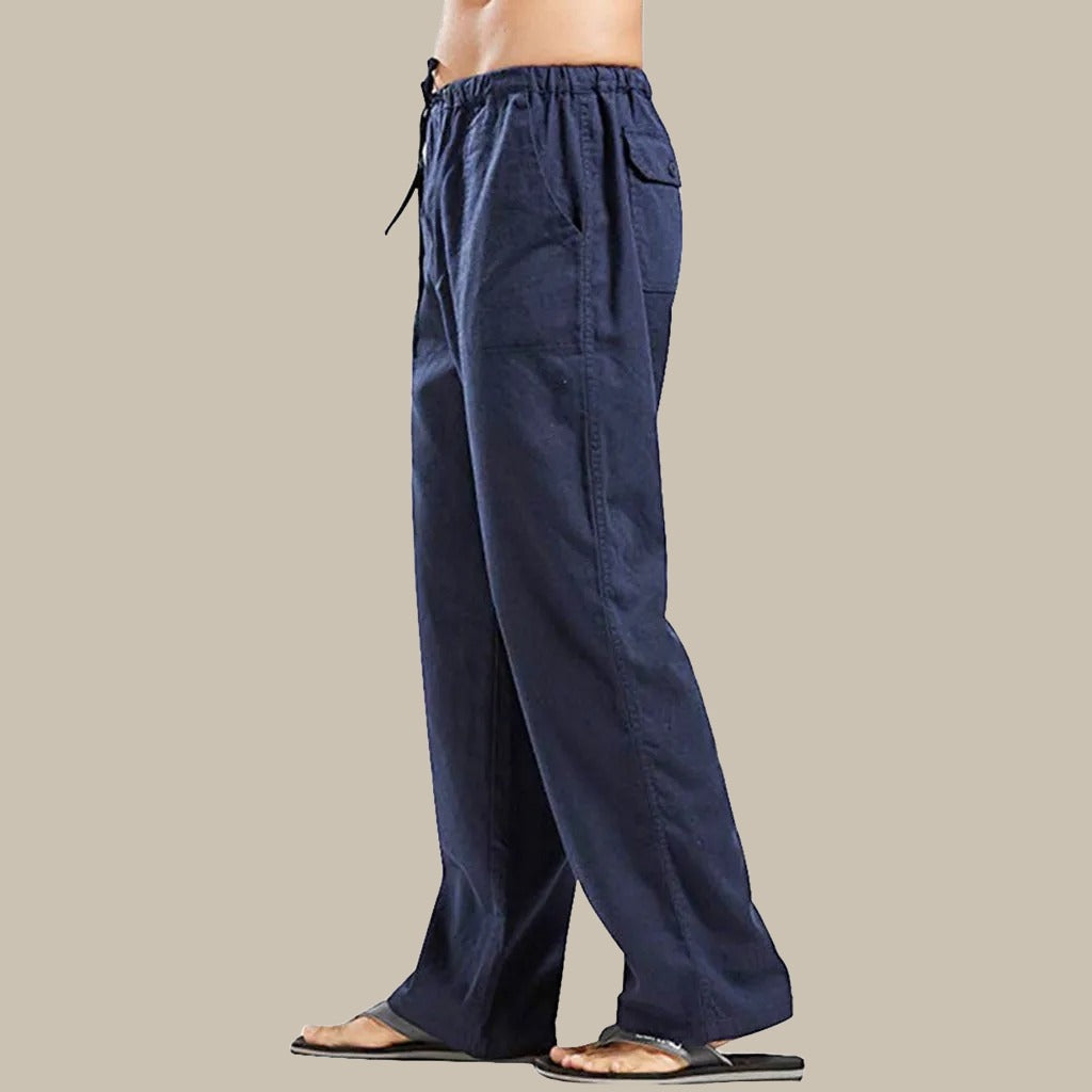 Daan | Stylische Sommerhose aus Leinen für Herren