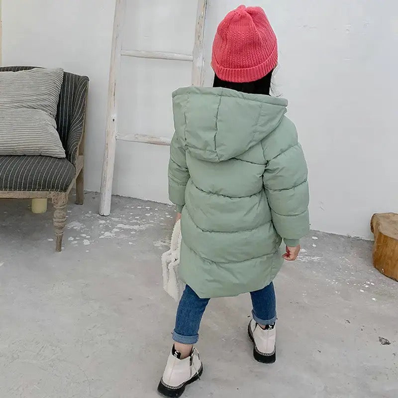 Warme Winter Parka Jacke für Kinder