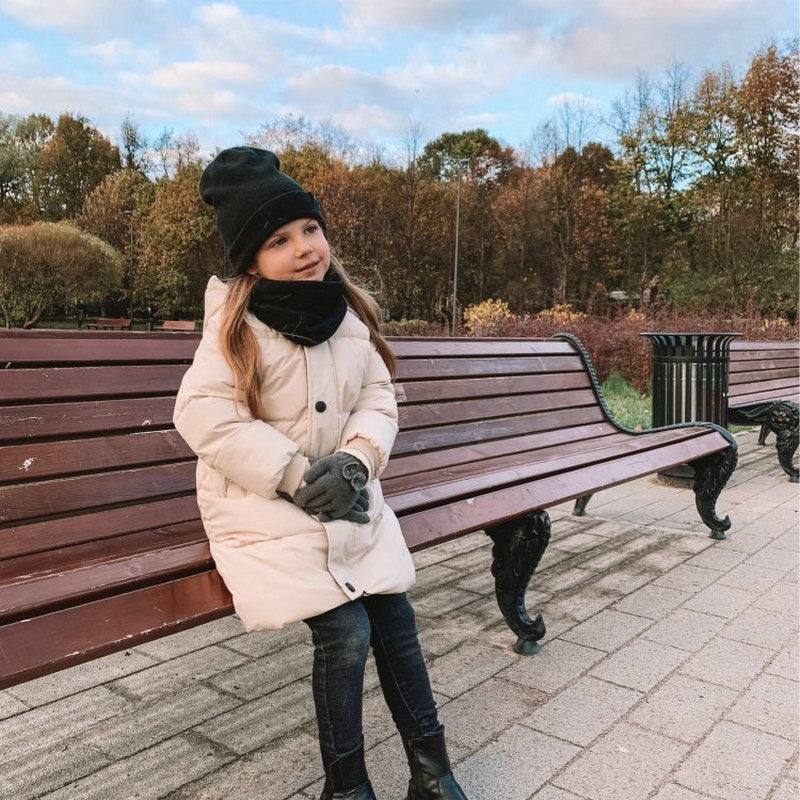 Parka invernale caldo per bambini