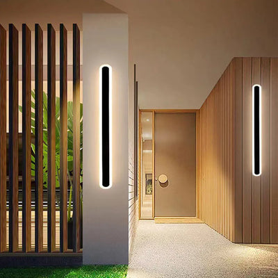 Lámpara de pared LED moderna e impermeable