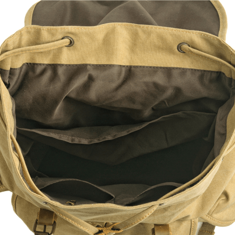 WessPack | Militärischer Segeltuchrucksack | Robust und Zuverlässig | Rucksack