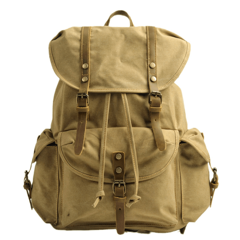 WessPack | Militärischer Segeltuchrucksack | Robust und Zuverlässig | Rucksack